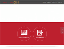 Tablet Screenshot of executivedna.net